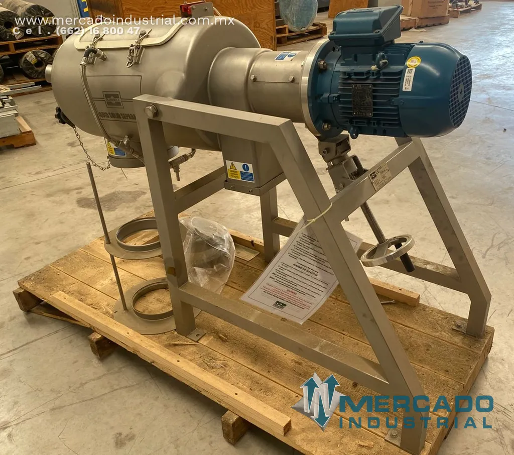 Separador centrifugo liquido-solido modelo 17450 marca Rusell Finex