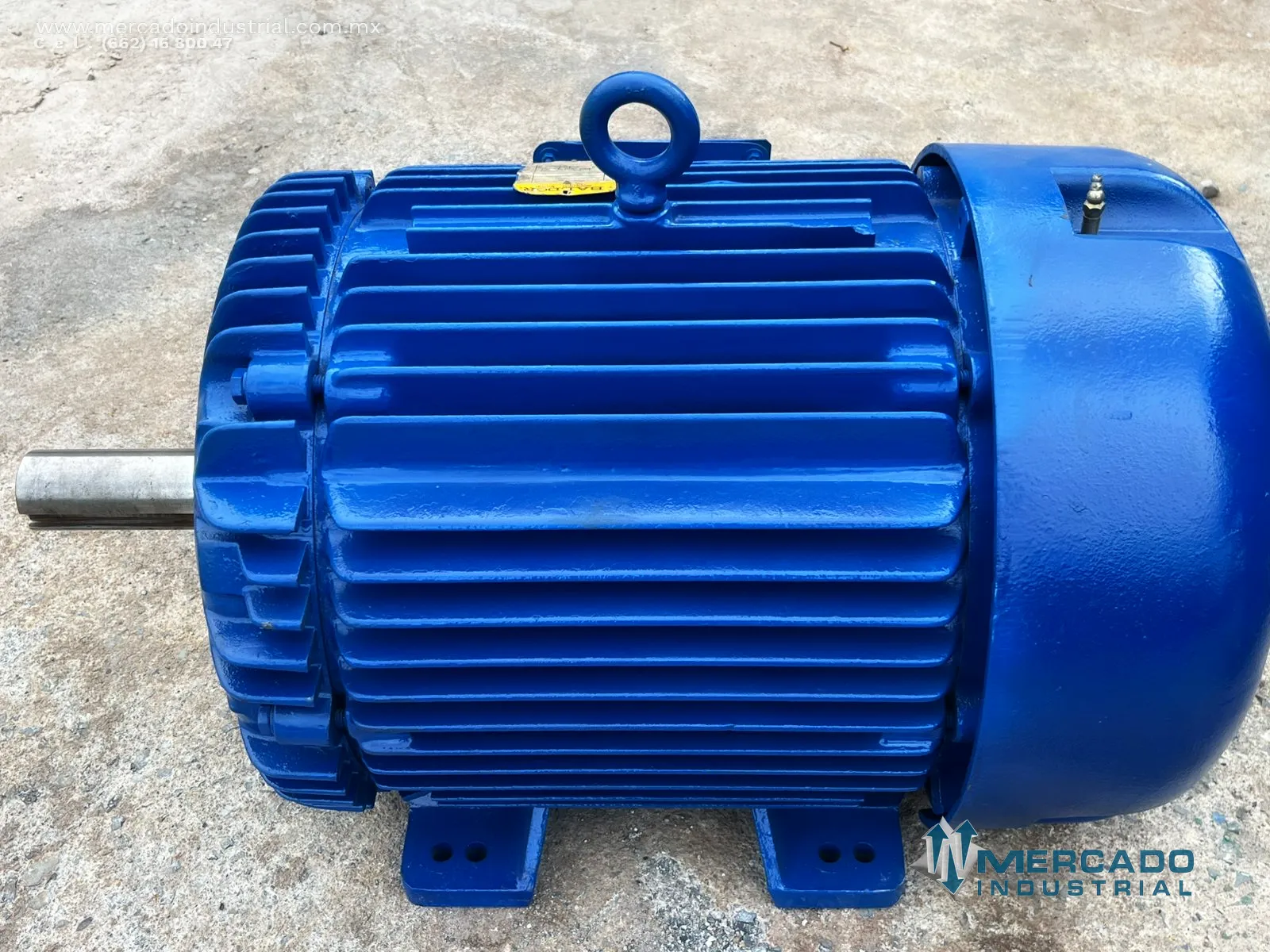 Motor eléctrico 60 HP 4 polos 1775 RPM marca Baldor