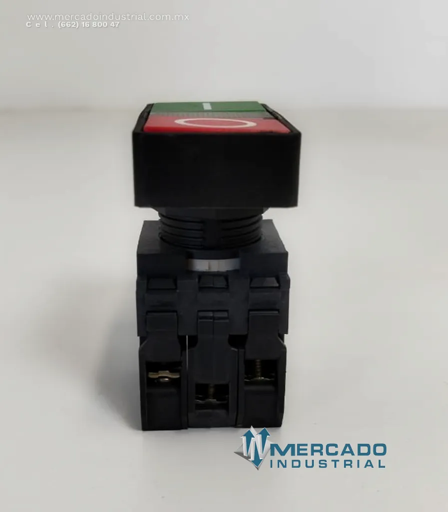 Botón pulsador doble (ON/OFF) modelo E22B1 marca EATON