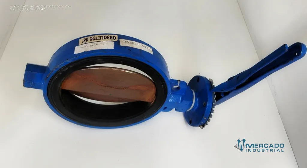 Válvula mariposa de 9 3/4'' 175 PSI marca TYCO