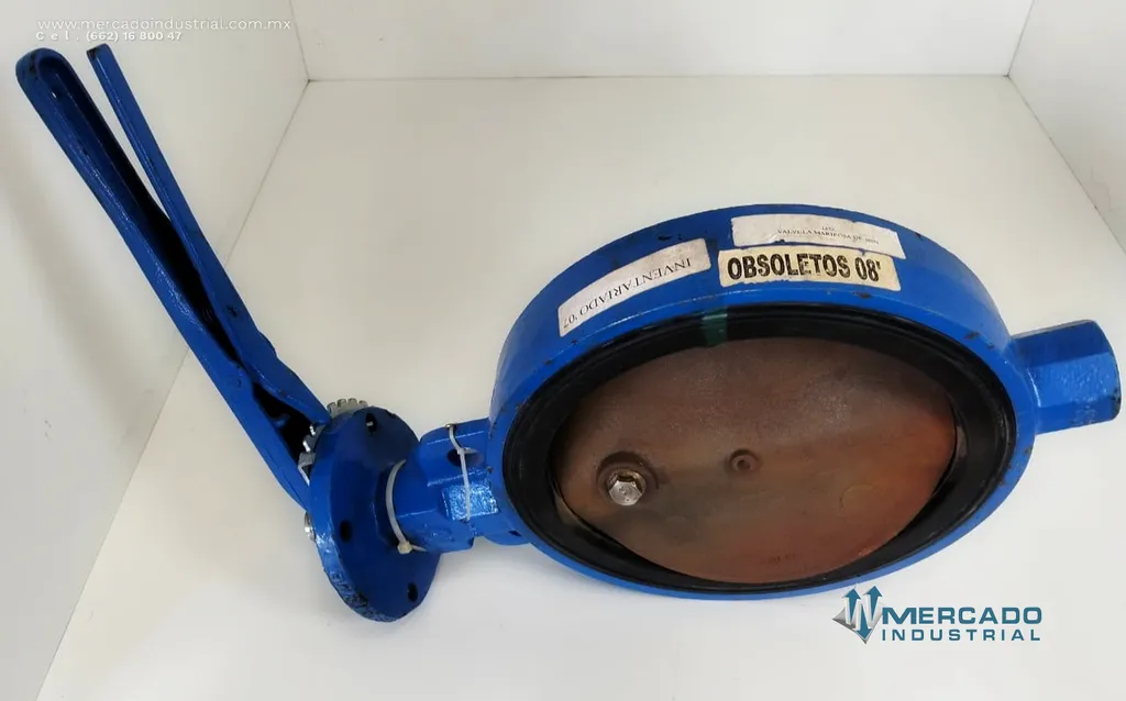 Válvula mariposa de 9 3/4'' 175 PSI marca TYCO