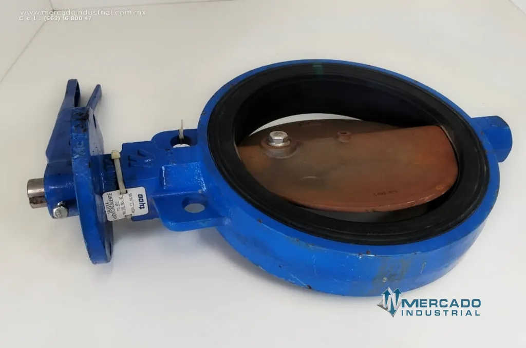 Válvula mariposa de 9 3/4'' 175 PSI marca TYCO