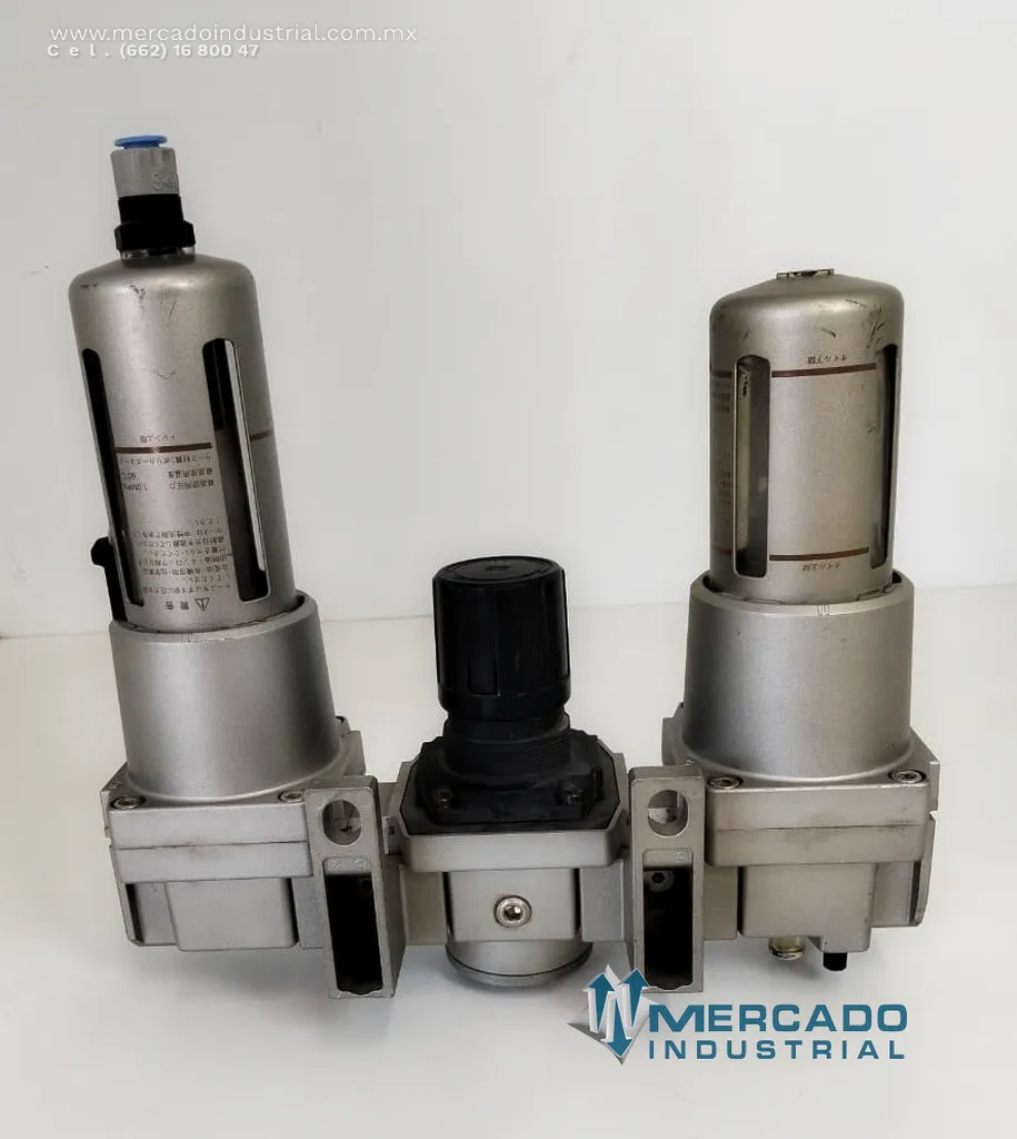 Filtro regulador-lubricador 0.85 MPa modelo AR5000-06 marca SMC