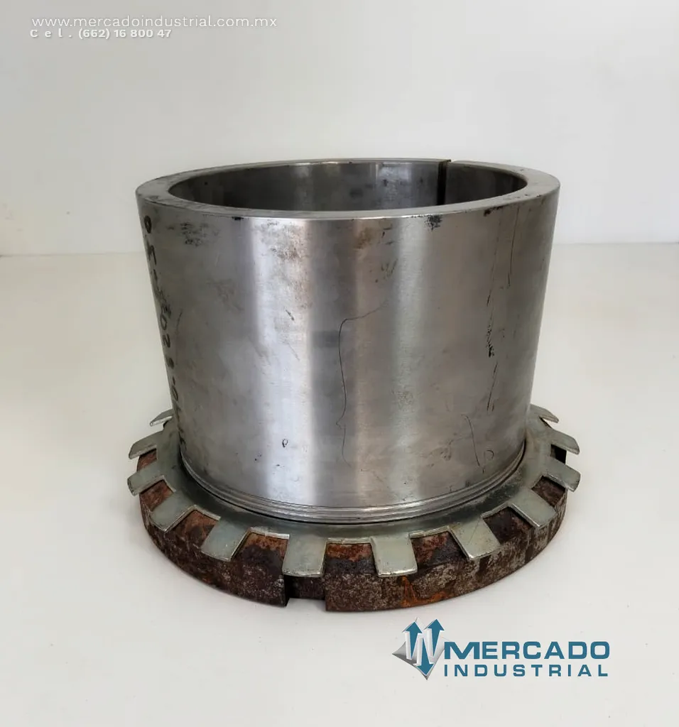 Casquillo rotativo 7'' de acero inoxidable