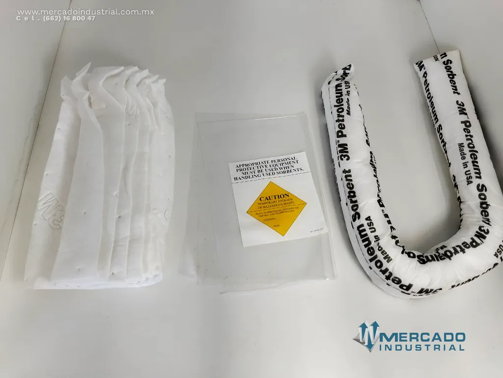 Kit de respuesta para derrames de petróleo marca 3M