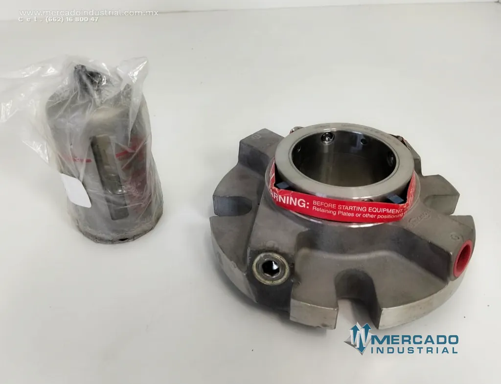 Impulsor de acero inoxidable para bomba centrífuga parte LF3D2625C33 marca FLOWSERVE