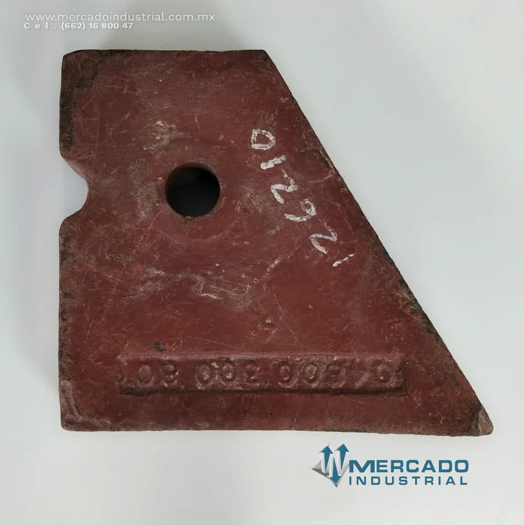 Placa de desgaste lateral parte 04800-300-86 marca SRL