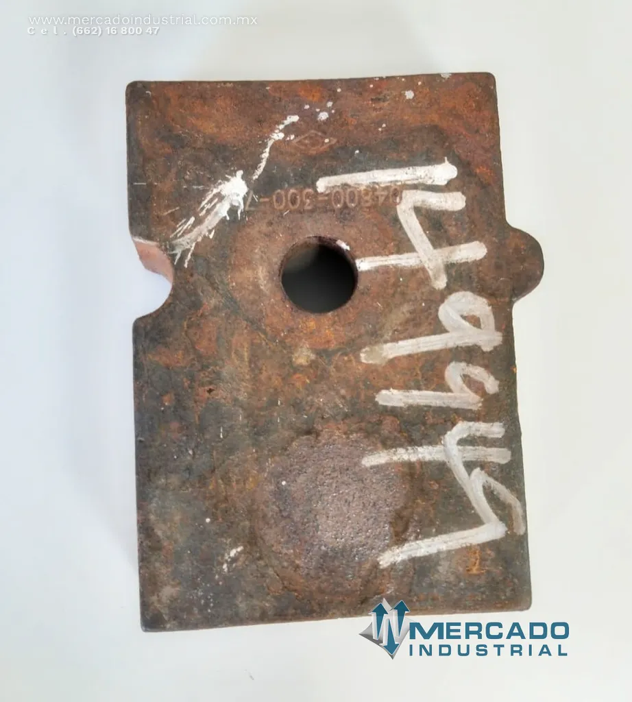 Placa de desgaste 7 1/2'' parte 04800-300-79