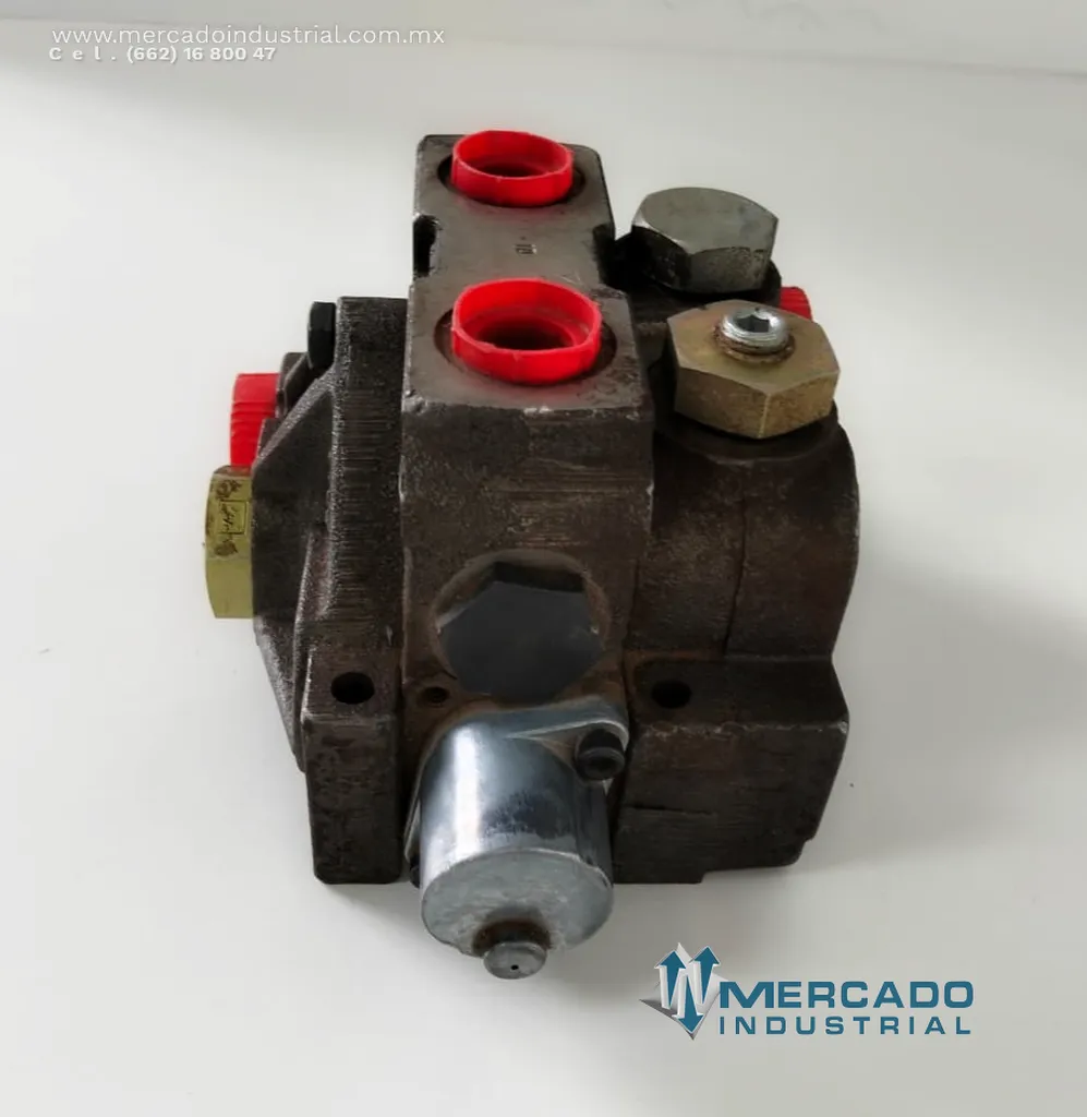 Bloque de válvula hidráulica direccional 210-40 bar parte 08398 marca WALVOLI