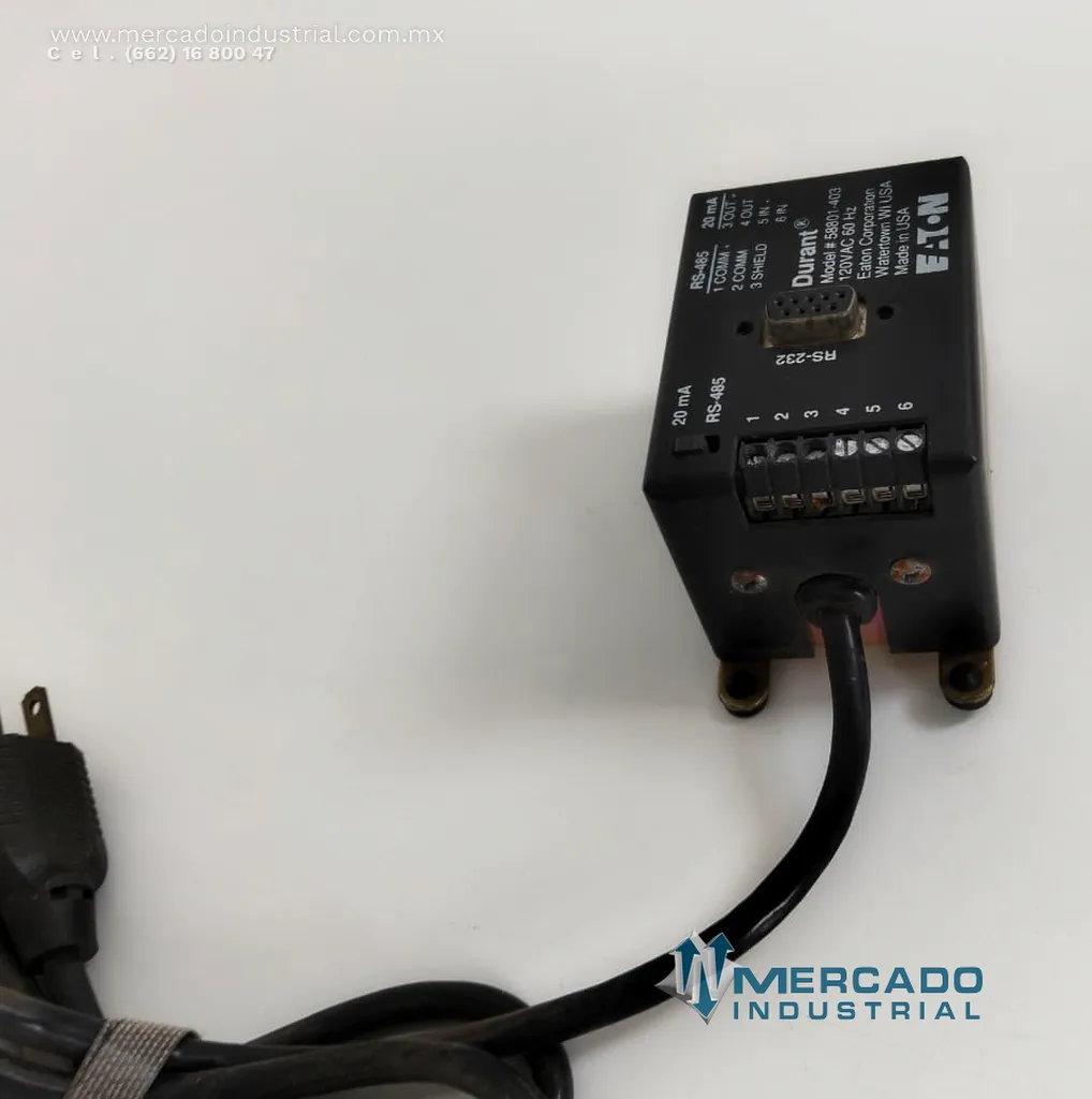 Convertidor de comunicaciones entradas/salidas soportadas 120 V AC modelo 58801-403 marca EATON