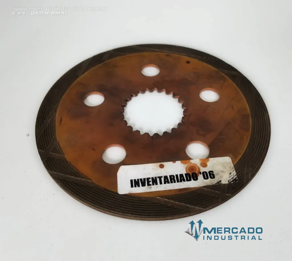 Disco de fricción 8'' modelo B1227C