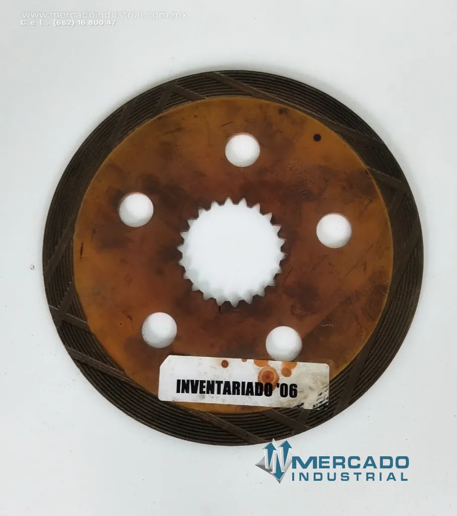 Disco de fricción 8'' modelo B1227C
