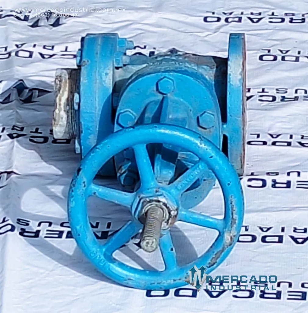 Válvula de compuerta 4'' 200 PSI marca FAIRBANKS