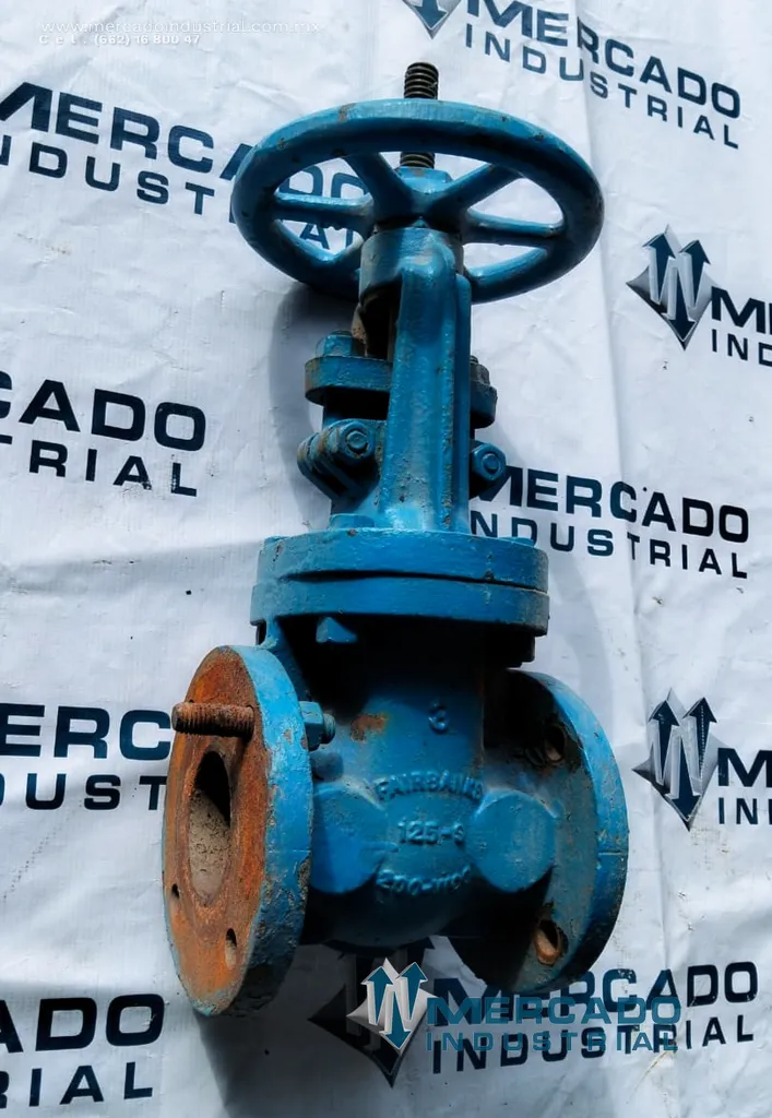 Válvula de compuerta 3'' 200 PSI marca FAIRBANKS
