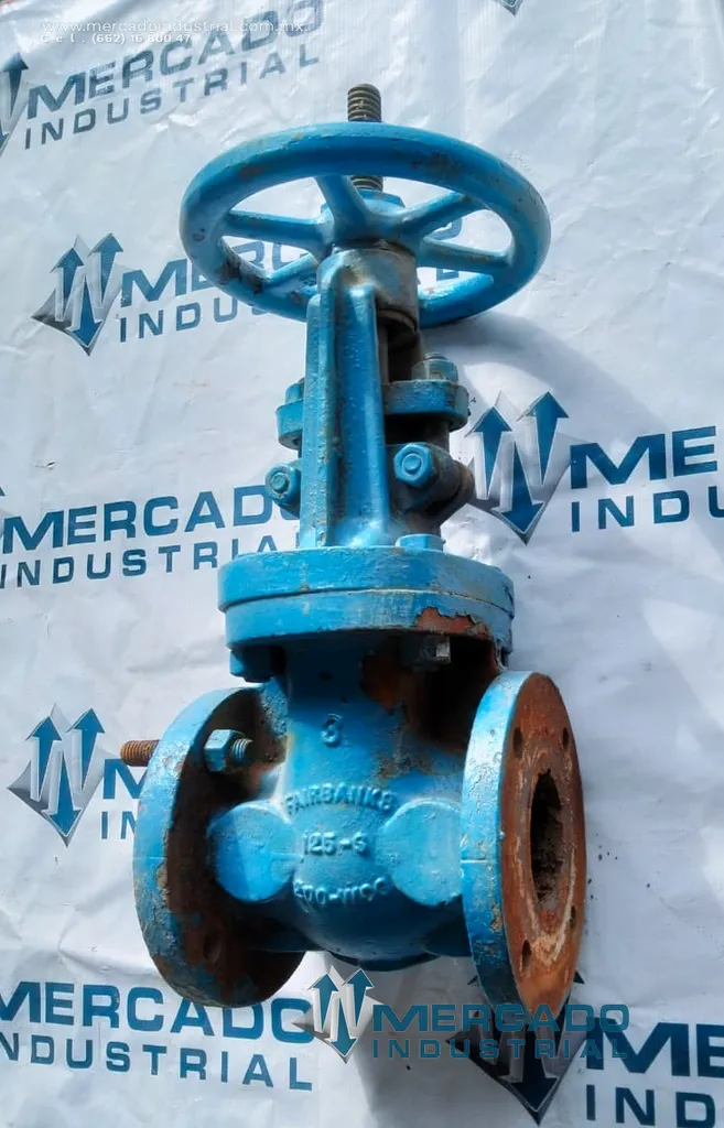 Válvula de compuerta 3'' 200 PSI marca FAIRBANKS