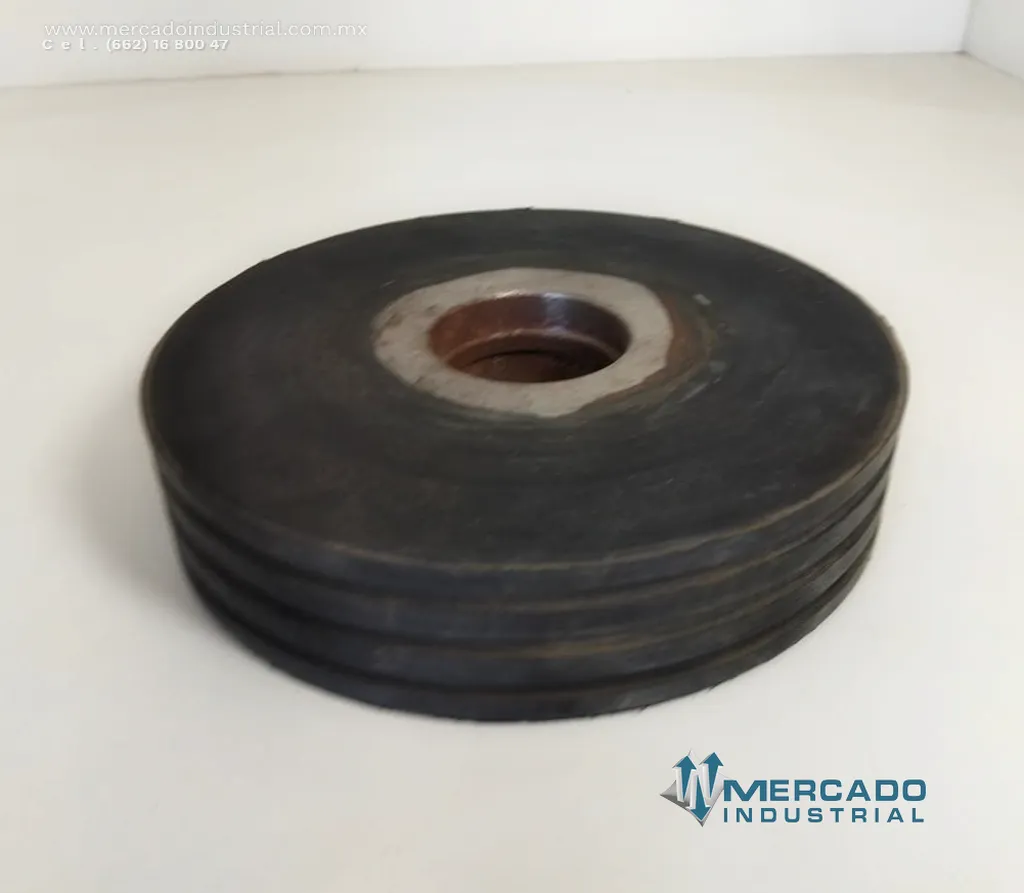 Rueda de hule de 9'' parte 23963