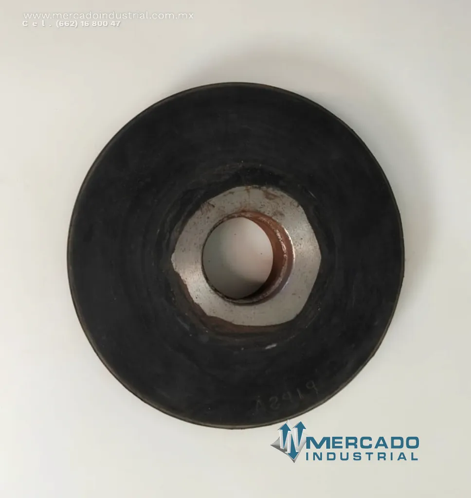Rueda de hule de 9'' parte 23963
