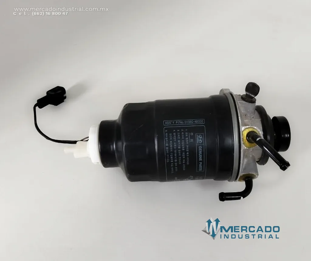 Filtro de gasolina parte 31980-4B000 marca HYUNDAI