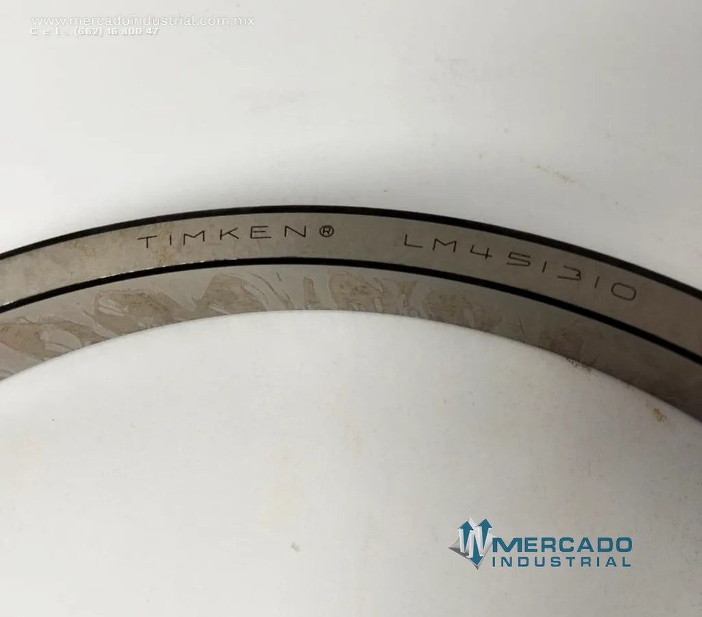 Balero parte LM451310 marca Timken