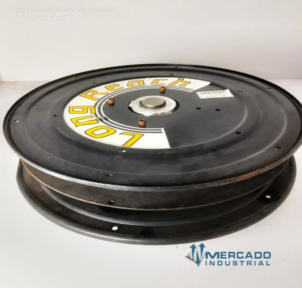 Carrete retráctil de manguera 15" parte OB-32 marca Long reach