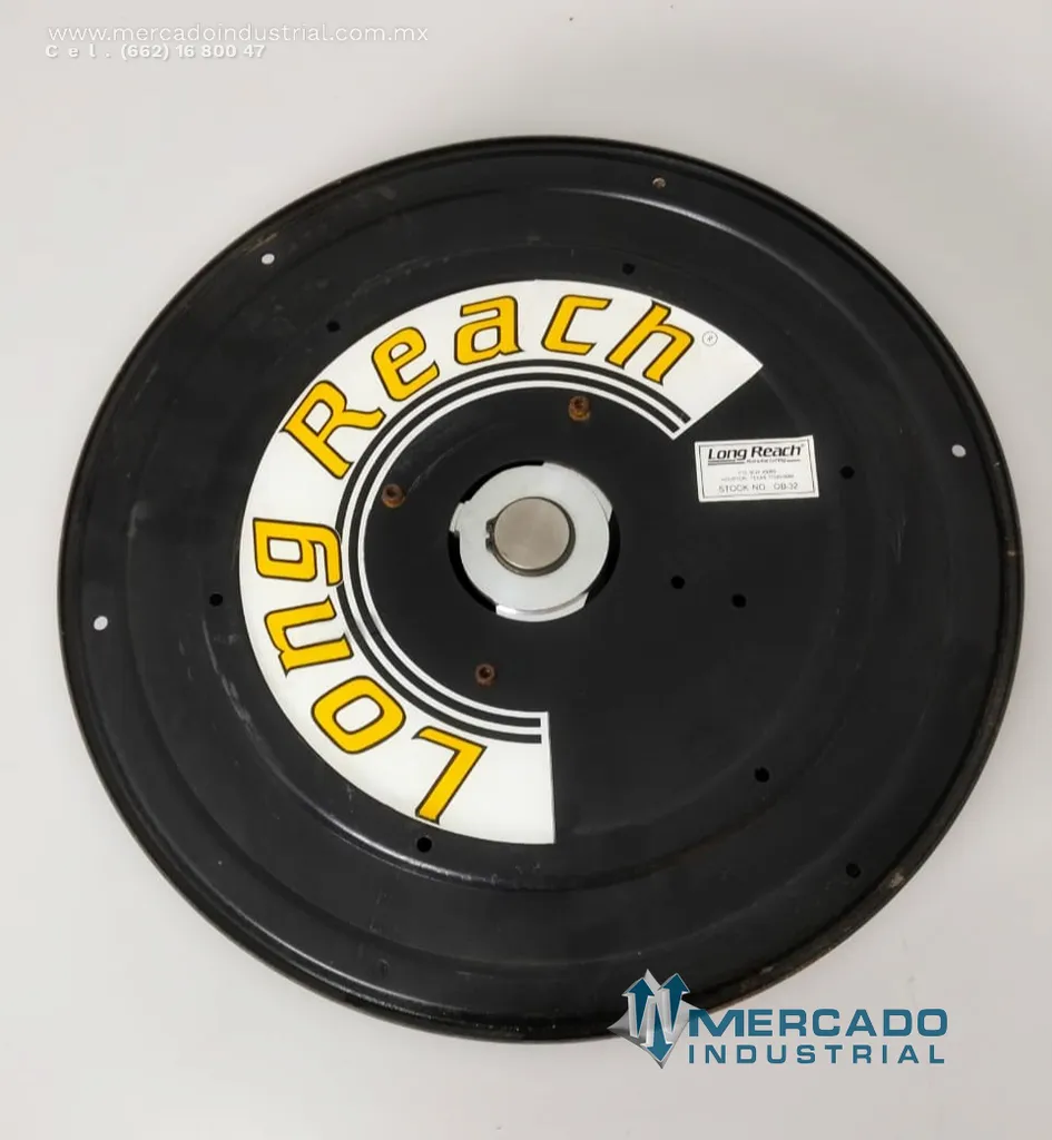 Carrete retráctil de manguera 15" parte OB-32 marca Long reach