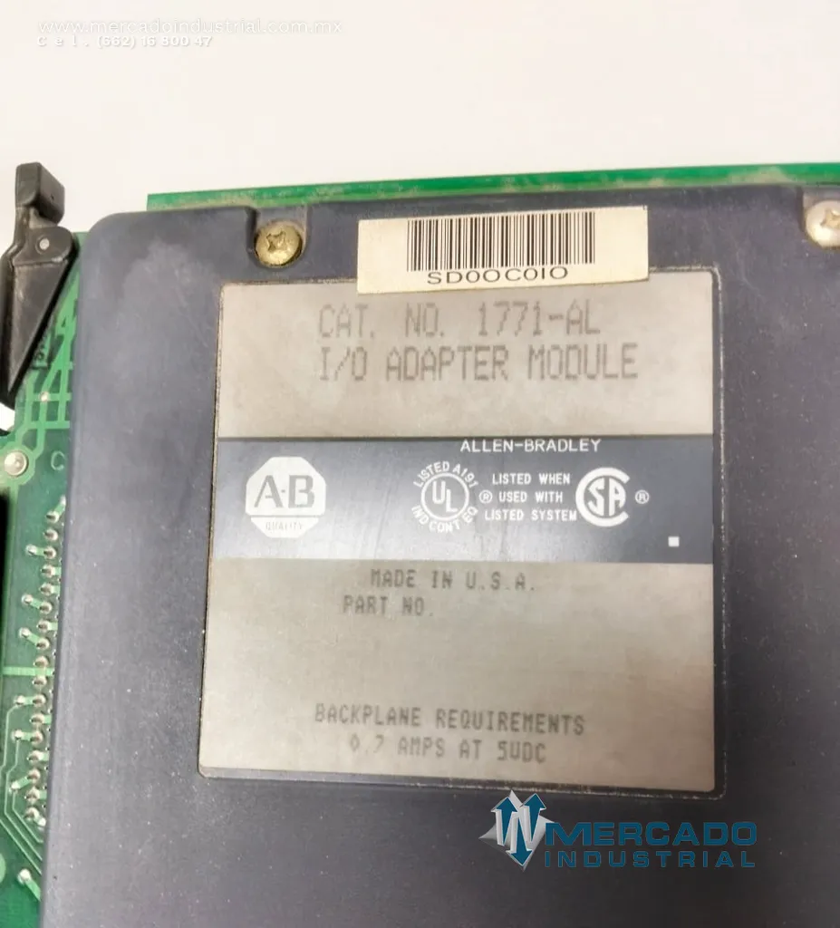 Módulo adaptador 0.7amps parte 79Z4453D4 marca Allen-Bradley