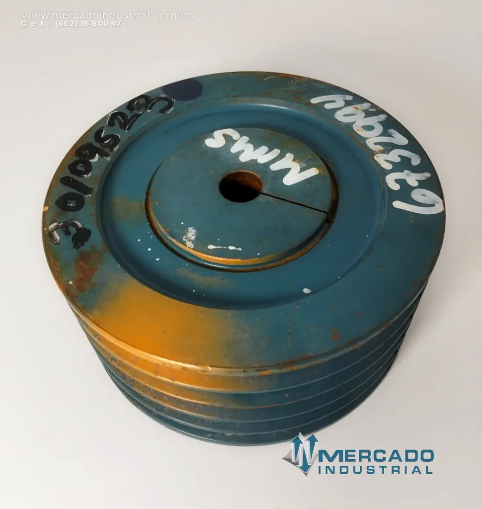 Polea de transmisión 8" 6R V