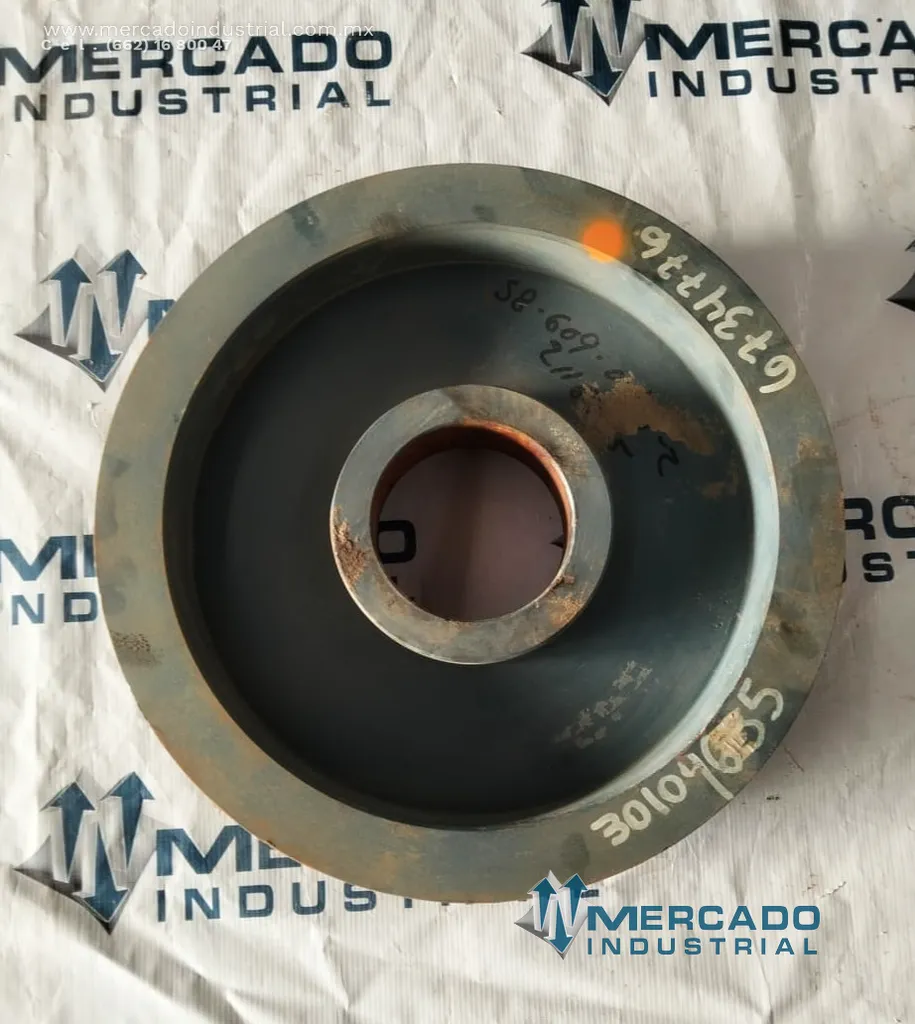 Polea transmisión acero 17.5" 4R marca IBSA