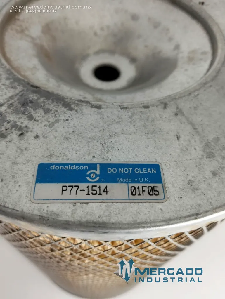 Filtro de aire modelo P77-1514 marca Donaldson