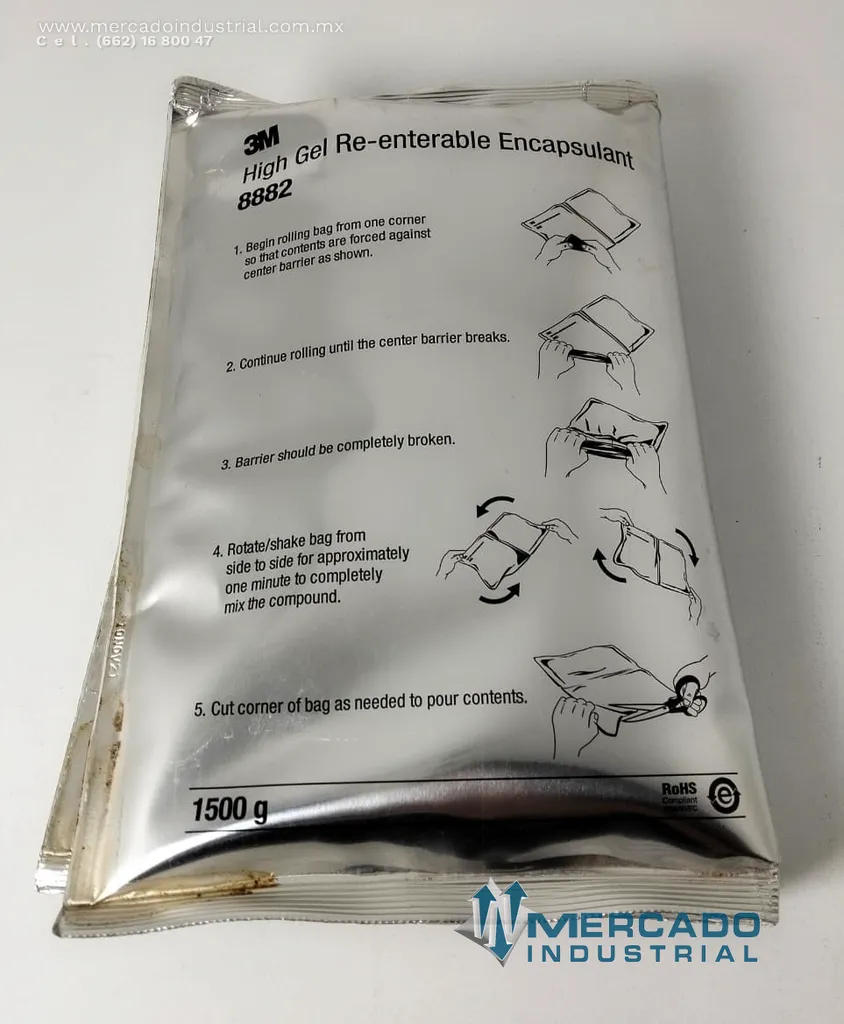Encapsulante en gel modelo 8882 marca 3M