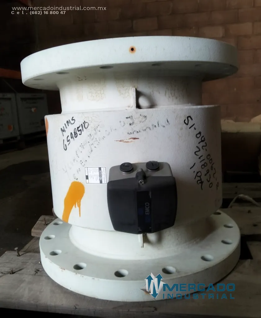 Caudalímetro electromagnético DN 400 modelo MAG 3100 marca Magflo