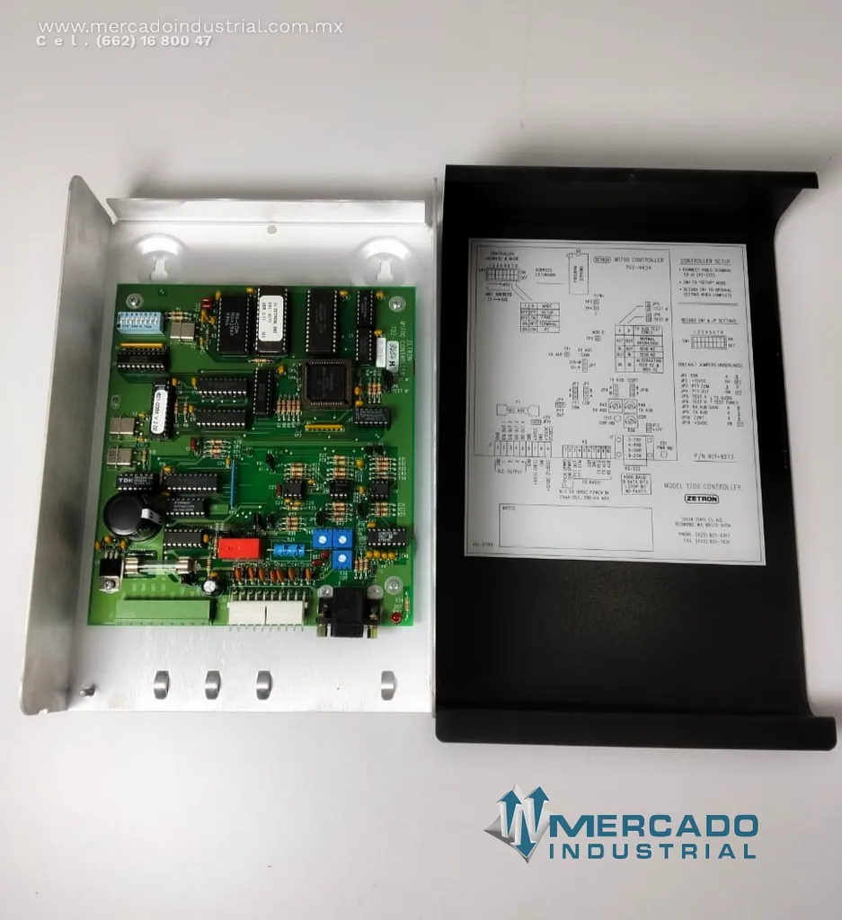 Controlador de sistema 13.8vdc modelo 1700 marca Zetron