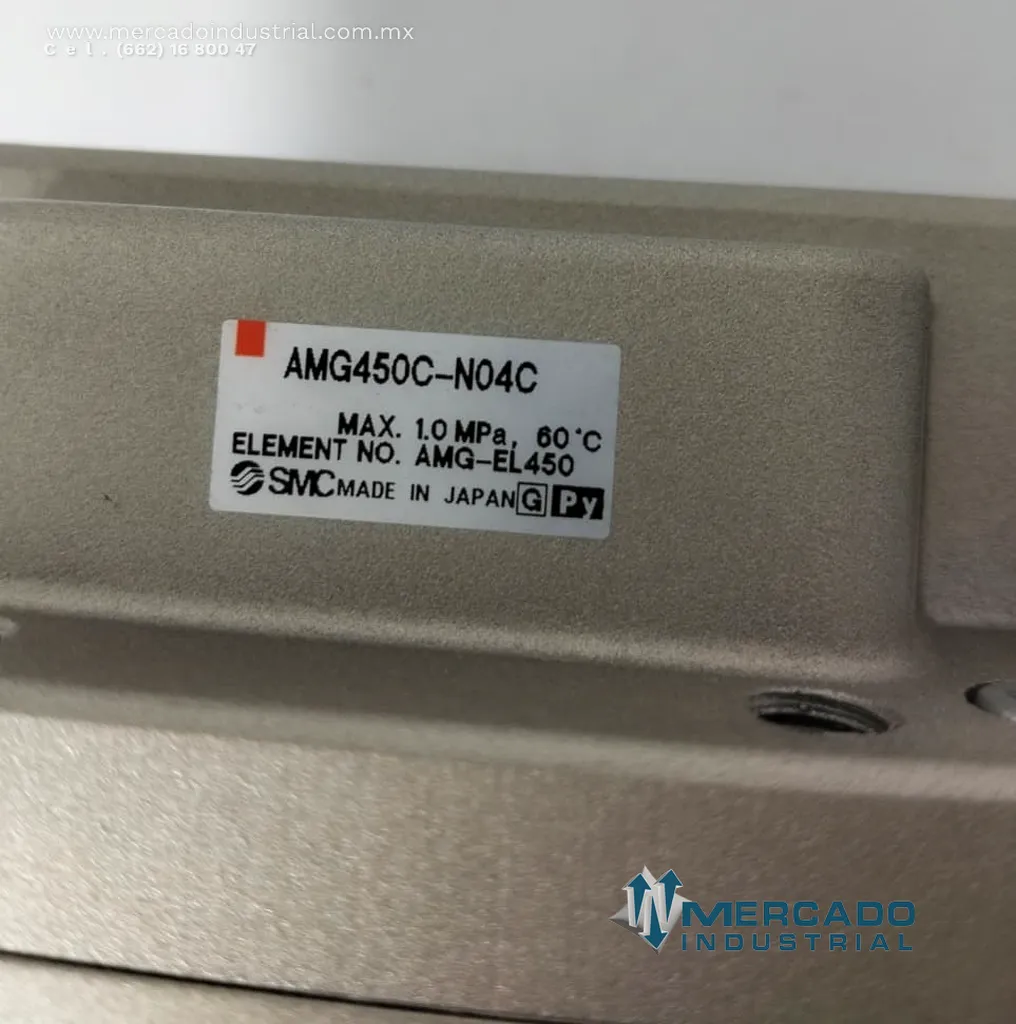 Separador de agua 2200 L/min modelo AMG450C-N04C marca SMC
