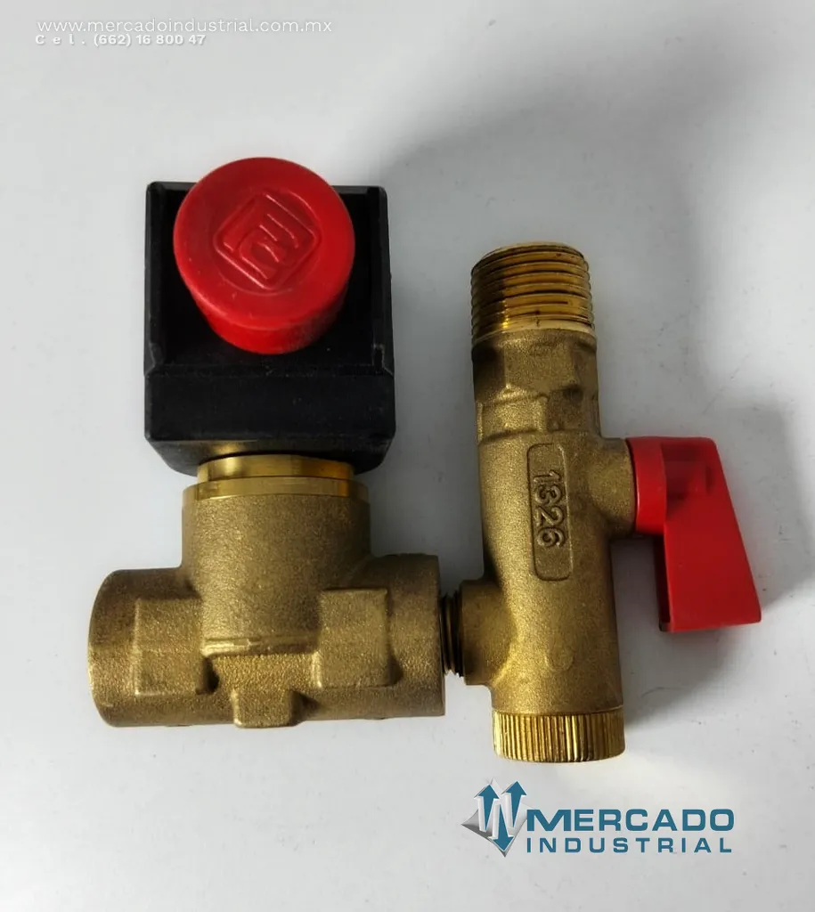 Válvula solenoide 250 PSI parte 22500227 marca Ingersoll Rand