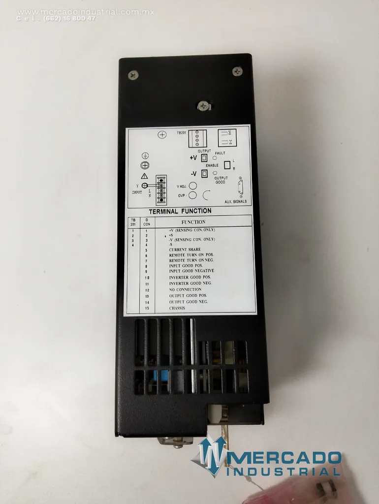 Fuente de poder regulada 230VAC modelo LZS-250-3 marca Lambda electronics