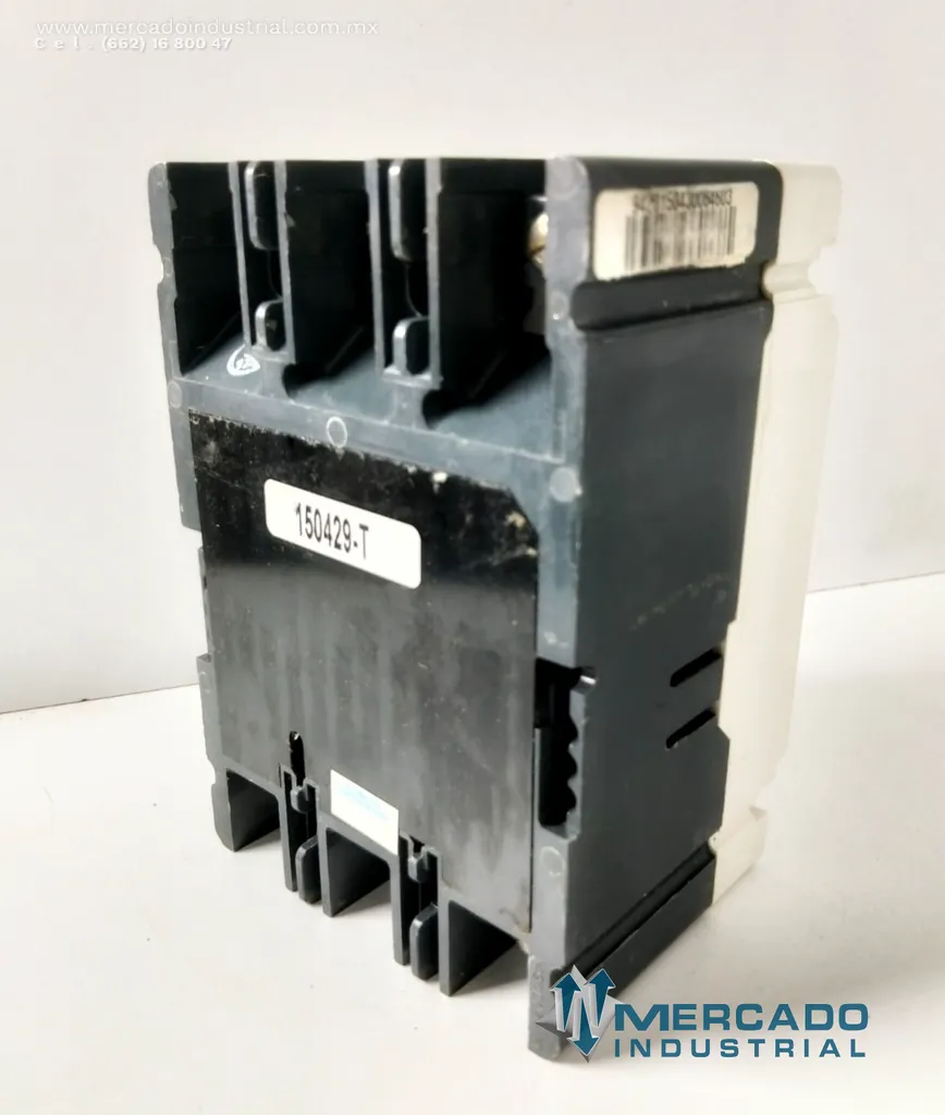 Interruptor termomagnético industrial 80 AMP 480 VAC 3 polos modelo EHD 14k marca Eaton