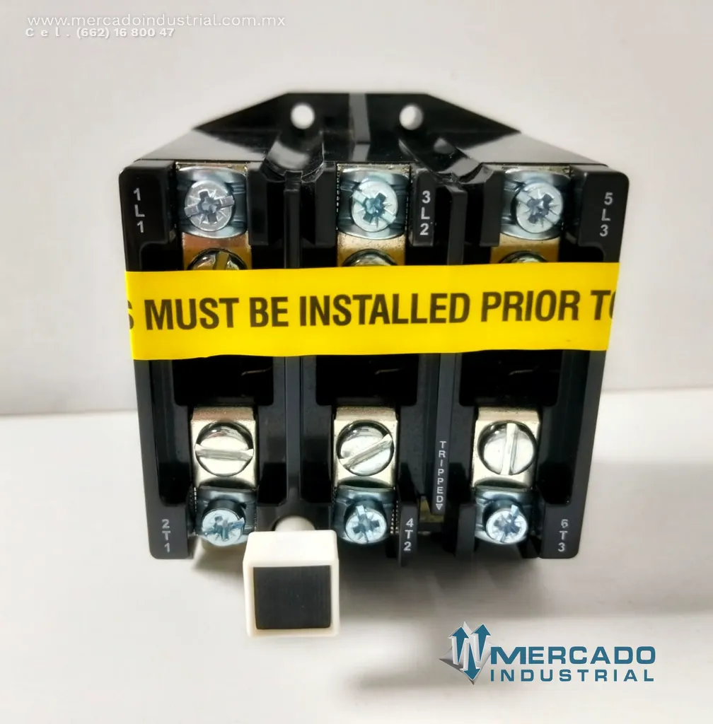 Relé de sobrecarga térmico 120-600 V AC modelo 592-J0V16 marca Allen Bradley