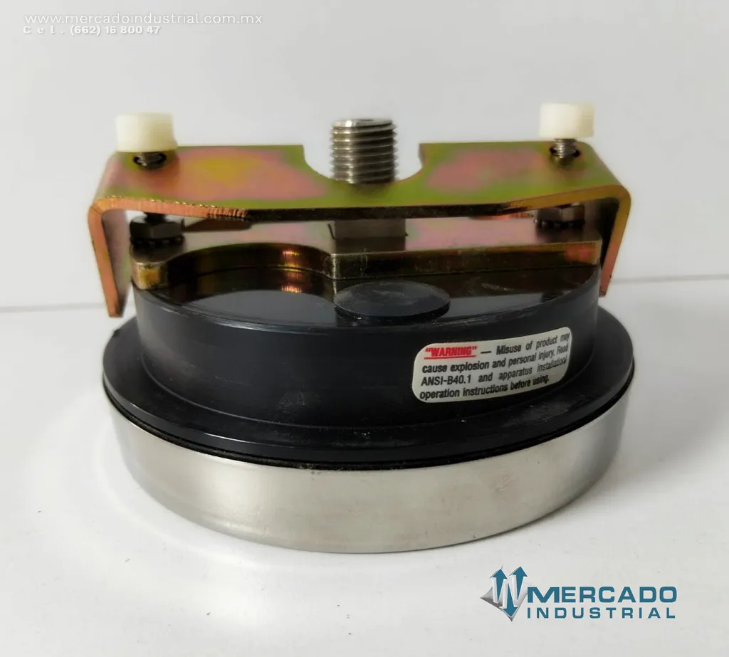 Manómetro analógico 160 PSI parte DIB-ZA1138M-6 marca Bucyrus