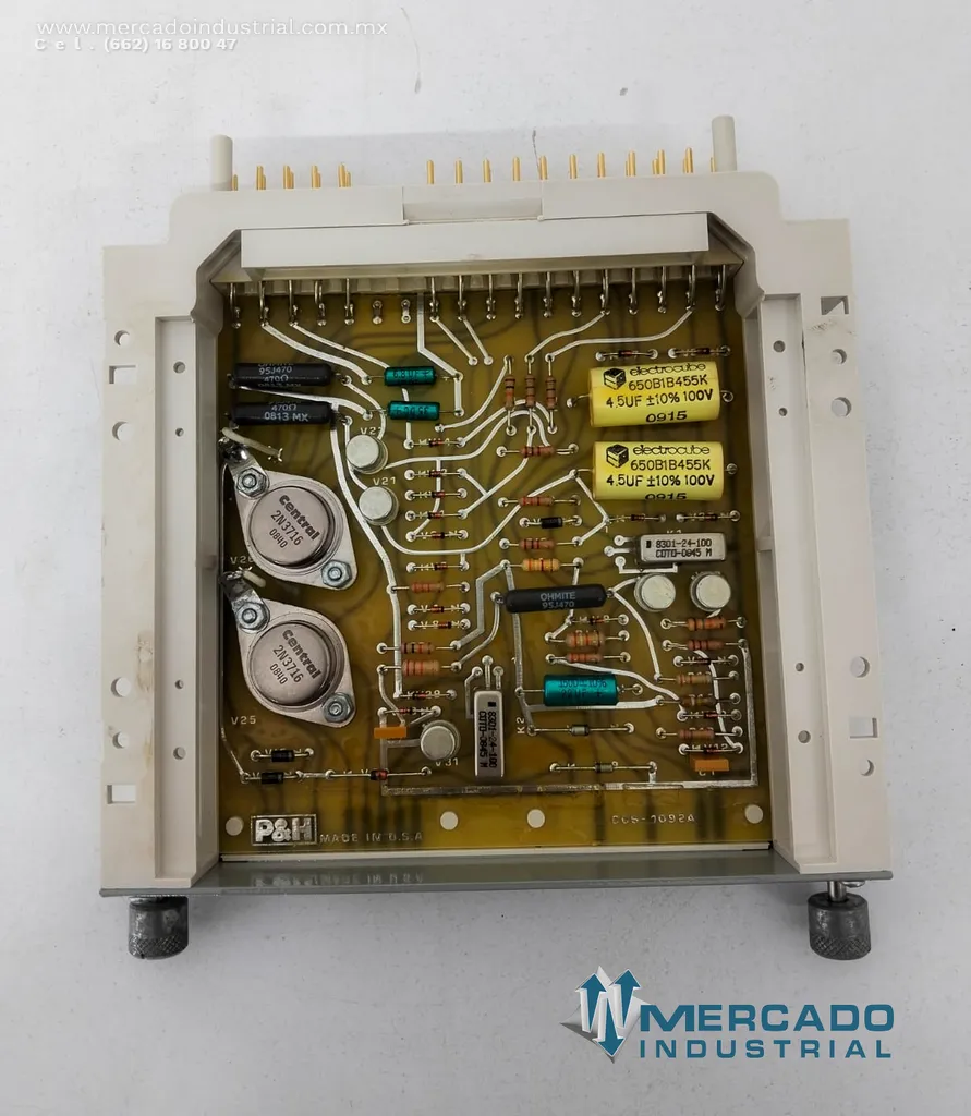 Tarjeta electrónica de control 24VDC parte 980H44-1 marca P&H