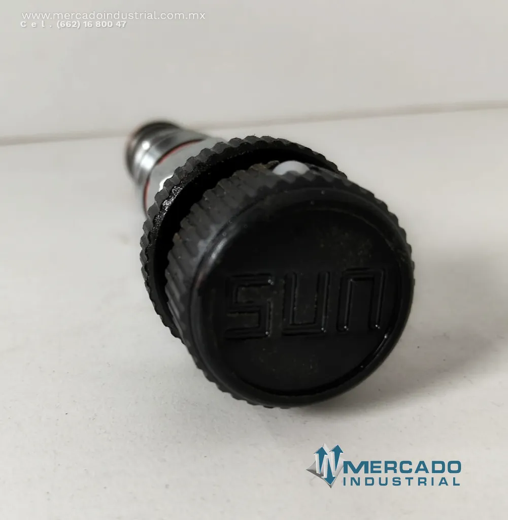 Válvula cartucho hidráulica ajustable 5000 PSI parte 9808-27U B04 marca SUN