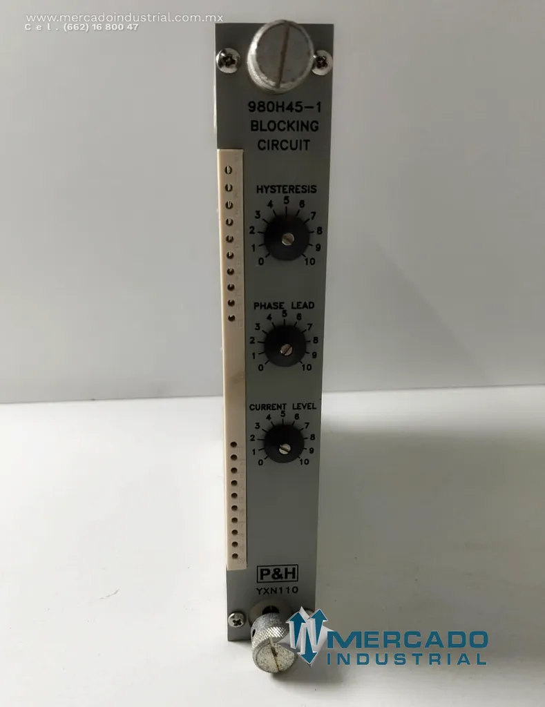 Módulo de circuito de bloqueo modelo 980H45-1 marca P&H