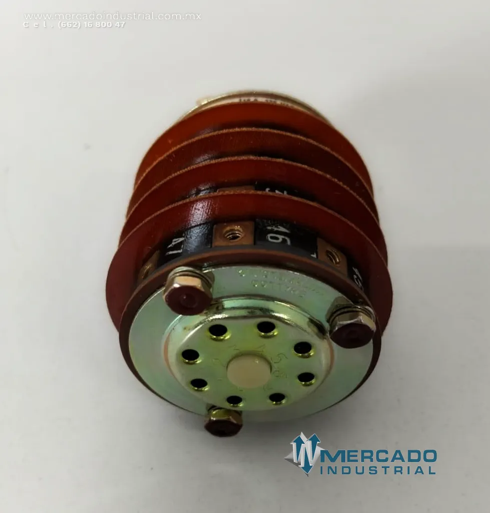 Switch rotativo parte 16A1-B-4 marca Shallco