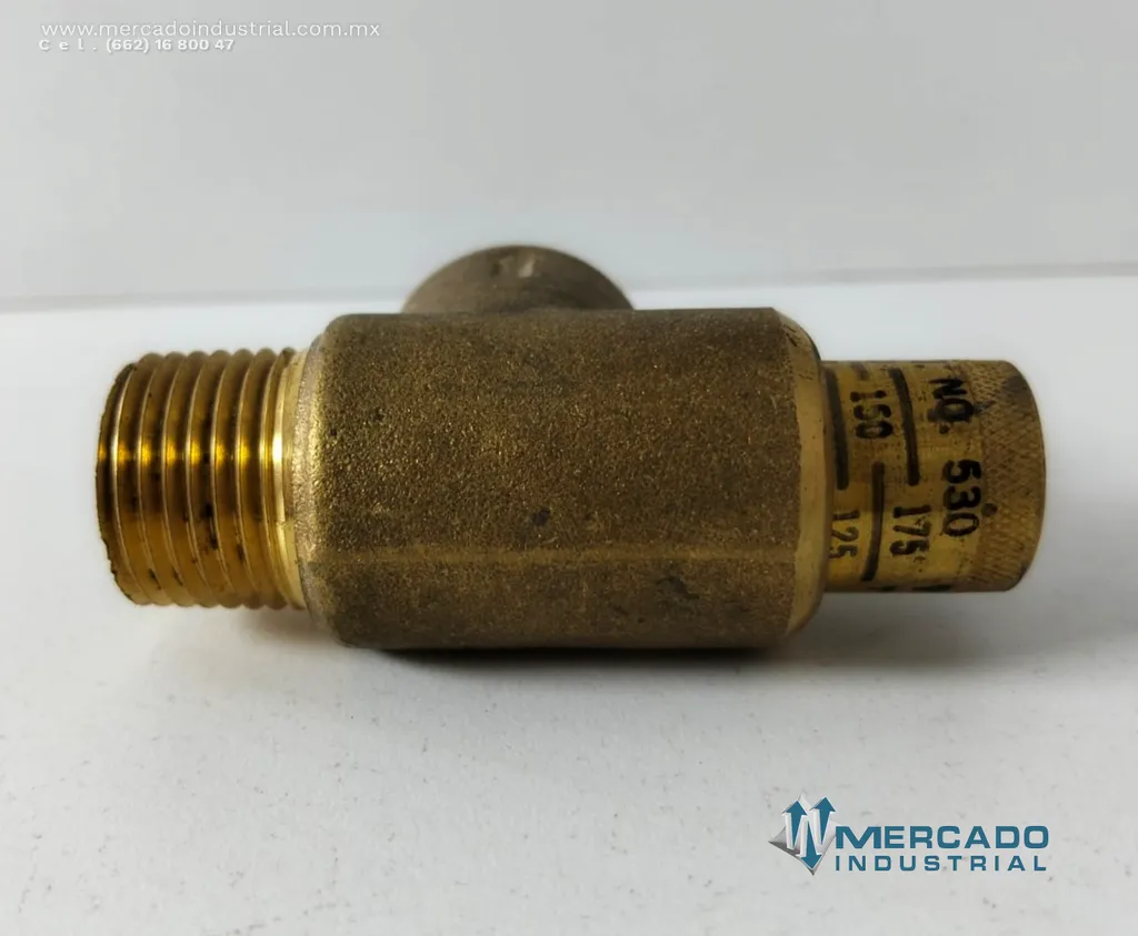 Válvula reguladora de presión 1" 175 PSI modelo 530C marca Watts