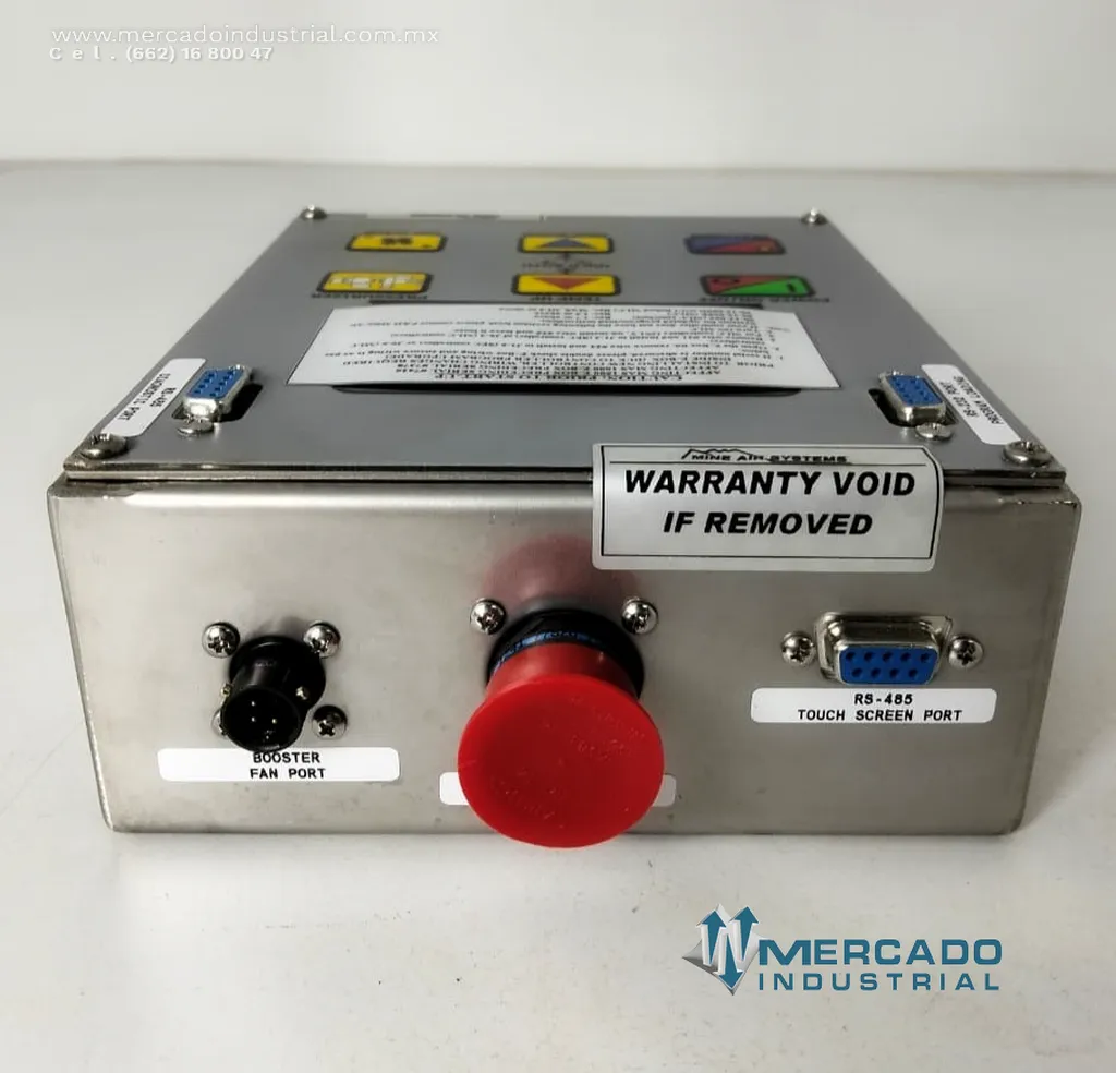 Controlador electrónico industrial 230VAC 2A modelo MLC slave controller  marca Mine air system