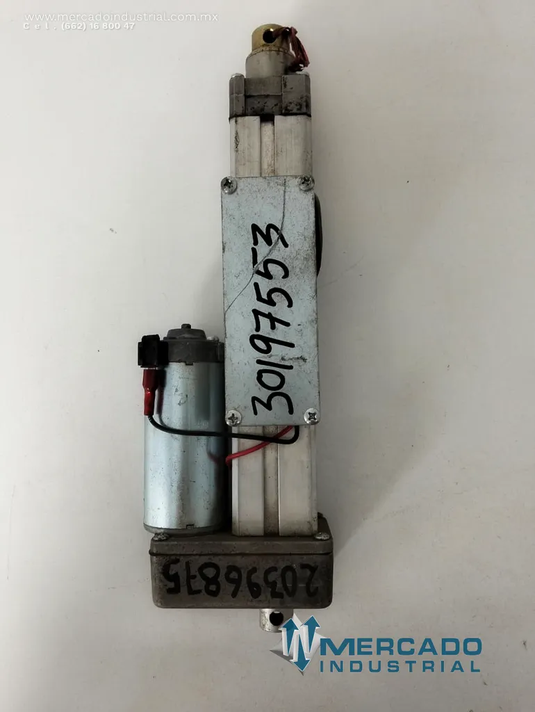 Actuador lineal eléctrico 12VDC modelo TMD01-1806-6 marca Duff-norton