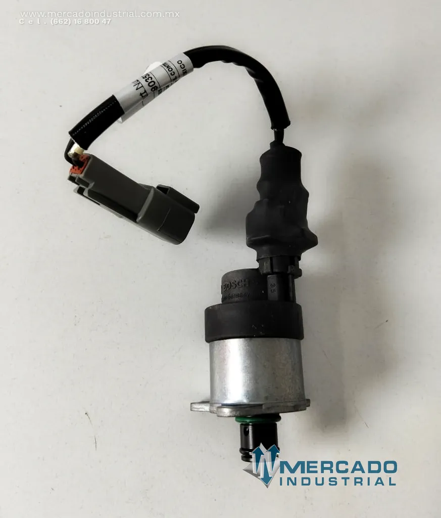Válvula de control de combustible 145 PSI 1.2 AMP 12 VDC parte 4903523NX marca Cummins