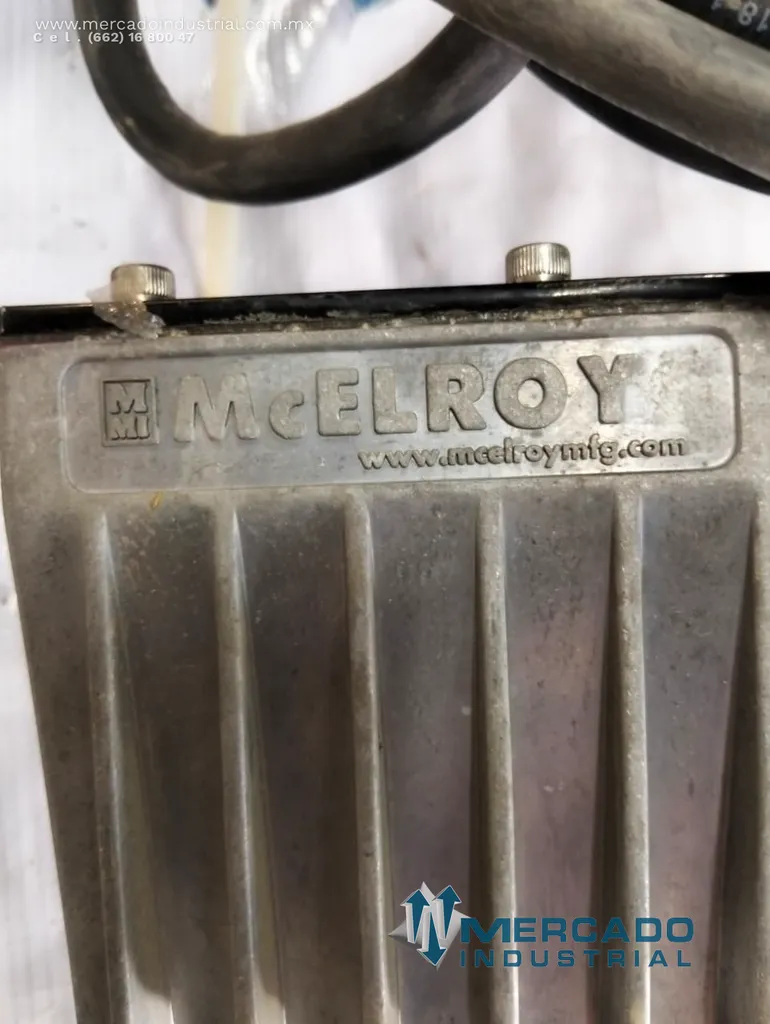 Placa calefactora para soldadura 14.6 A 120 V 1750 W monofásico modelo 848709 marca McElroy