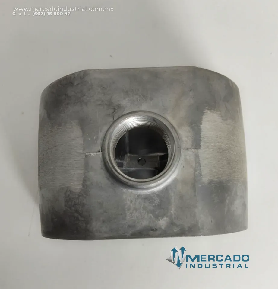 Cabezal de aluminio 1 2/4" parte 4100223954 marca Yamada