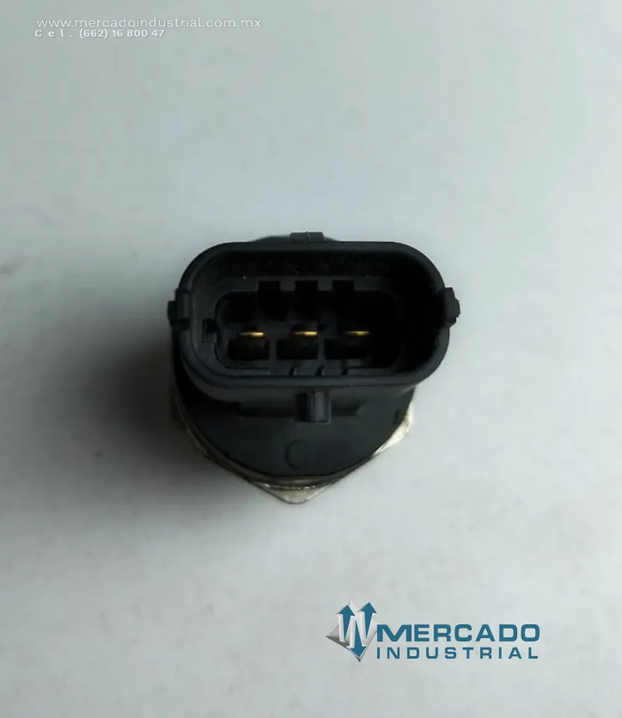 Sensor de presión de riel de combustible 26000 PSI 5 V parte 0281002863 marca Bosch
