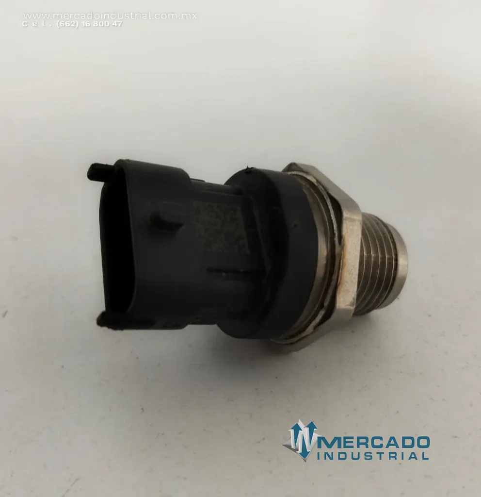 Sensor de presión de riel de combustible 26000 PSI 5 V parte 0281002863 marca Bosch